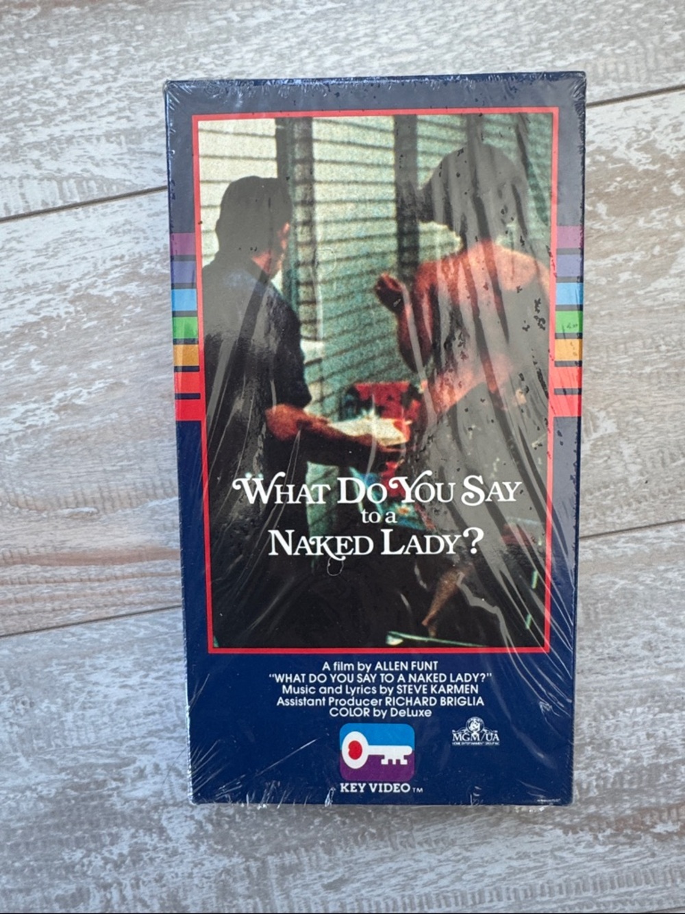 What Do You Say to a Naked Lady? VHS Tape 1985 tested and works
